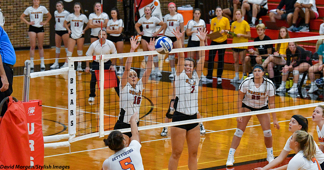 Volleyball Finishes With Sweep Over Bryn Mawr