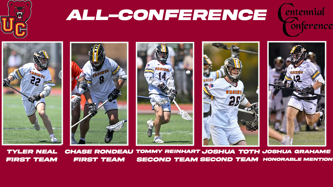 Five Bears Named to Centennial Men's Lacrosse All-Conference Team