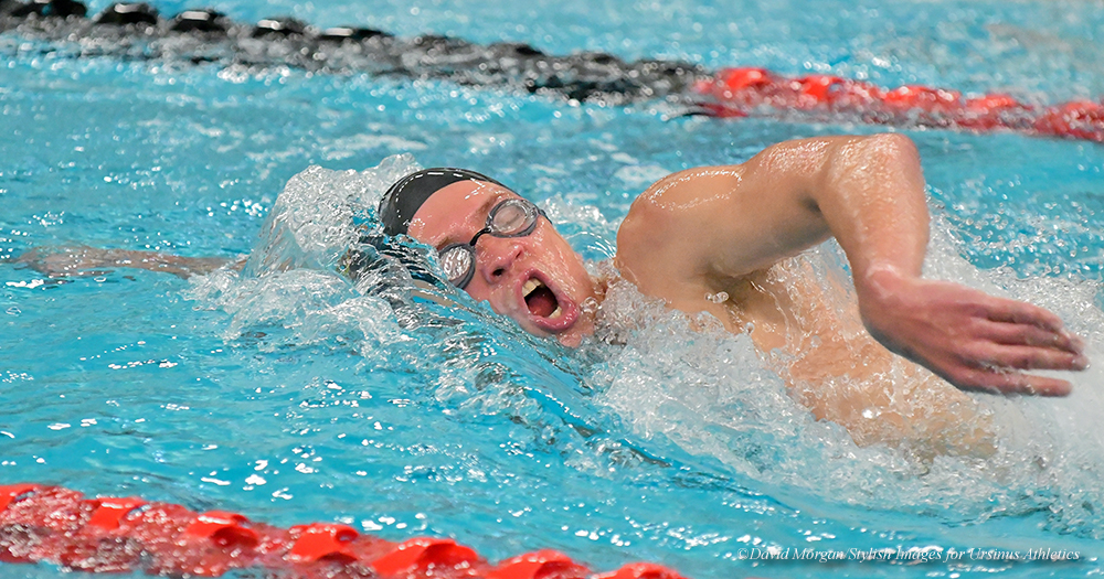 Swimming Teams Rout Albright in Final Non-Conference Dual