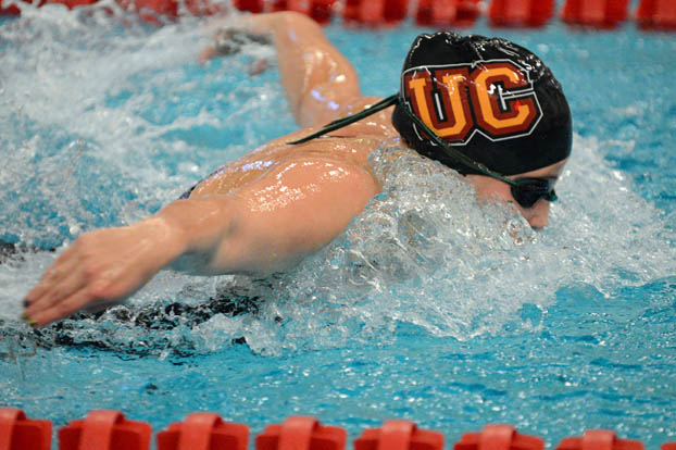 Women's Swimming leads after day one of Swarthmore Invitationals