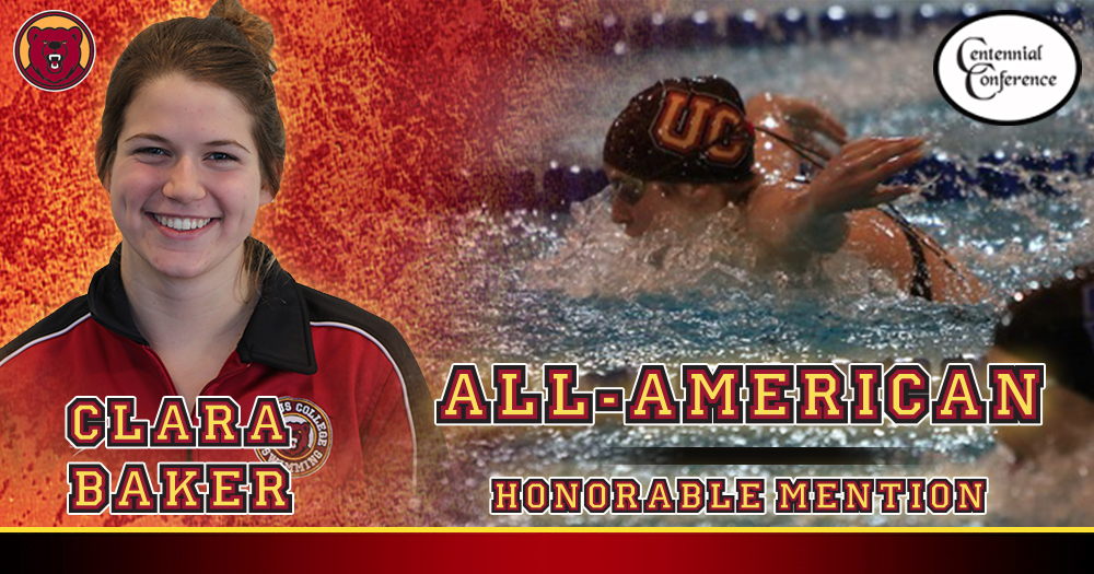 Baker Grabs All-America Honors in 100 Fly