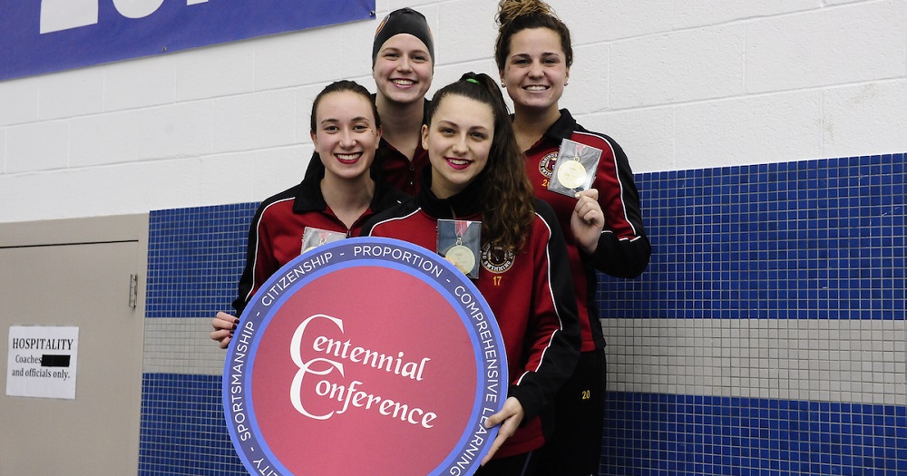 Women's Swimming Expands CC Championship Lead